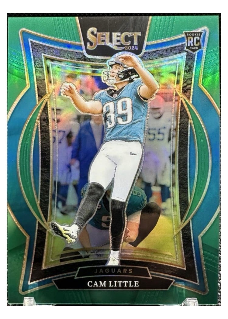 2024 Panini Select Base Set Cam Little Green Prizm #49 card