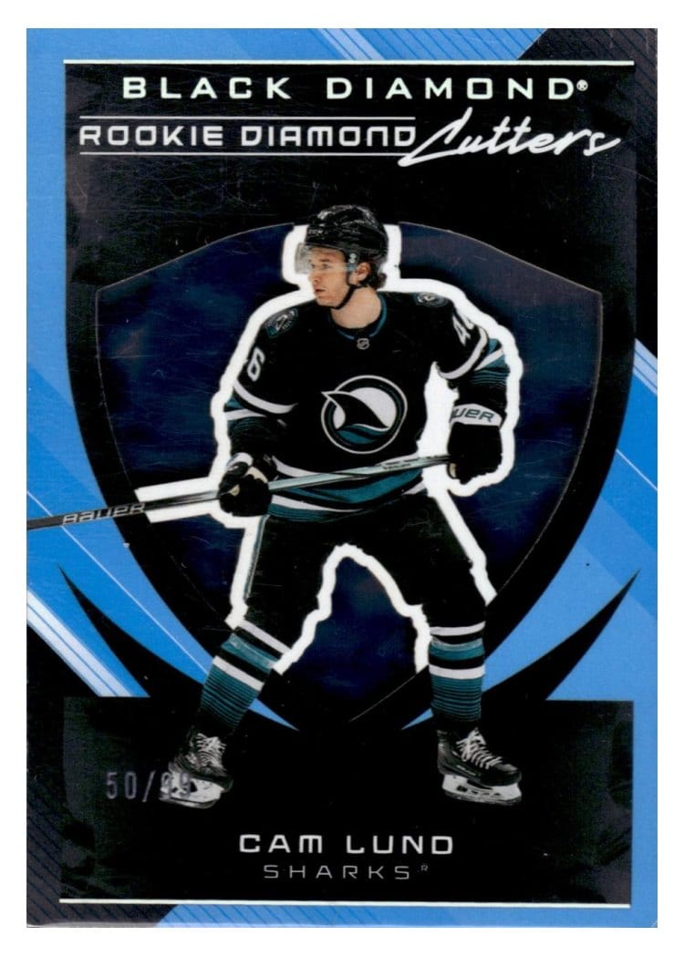 2025-26 Upper Deck Black Diamond Rookie Diamond Cutters Cam Lund #RDC-CL card