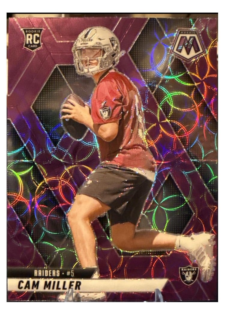2025 Panini Mosaic Base Set Cam Miller #342 card