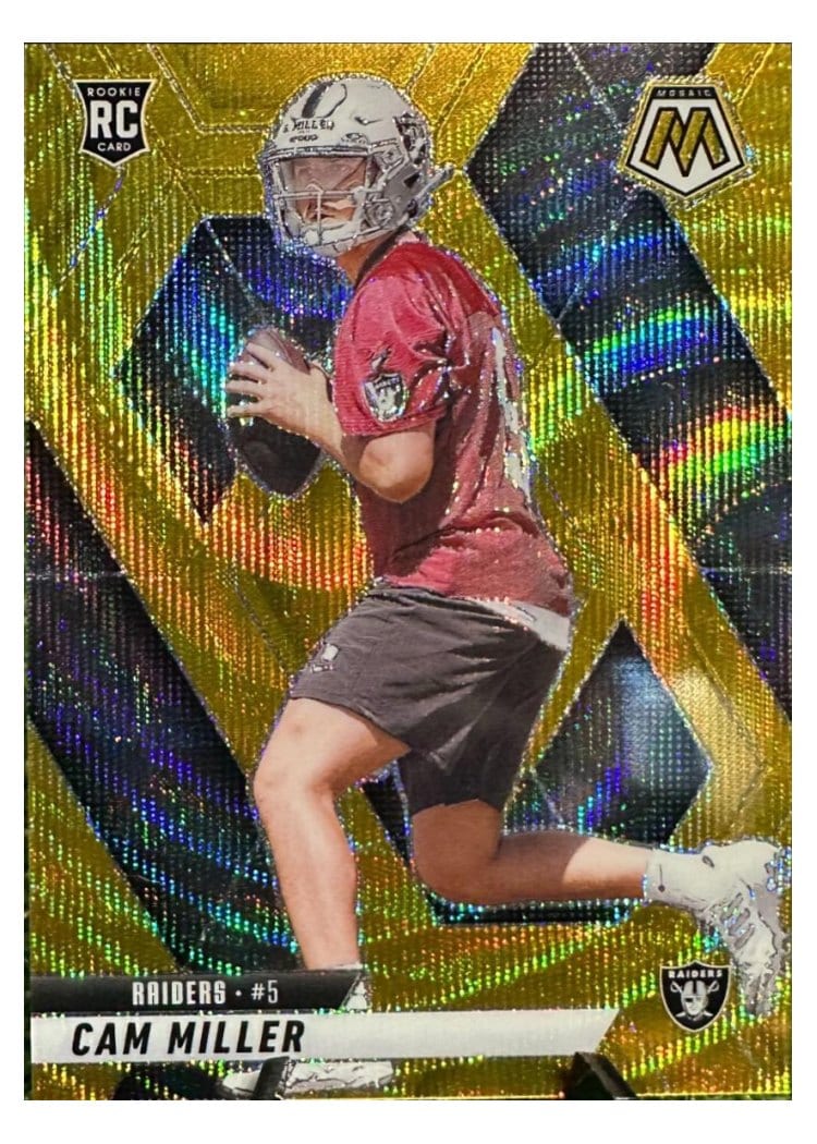 2025 Panini Mosaic Base Set Cam Miller #342 card