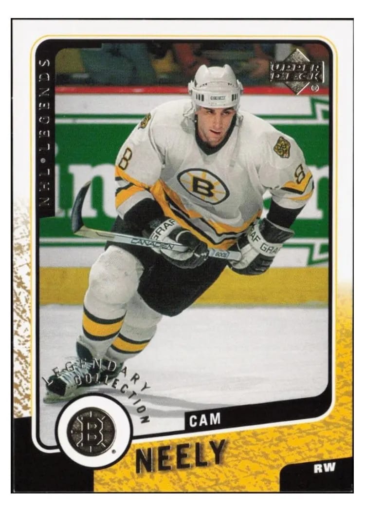 2000 Upper Deck Legends Cam Neely #9 card