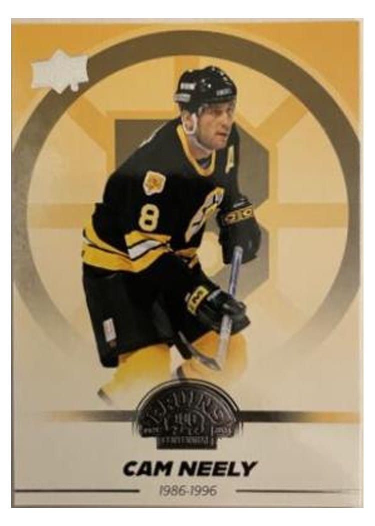 2023-24 Upper Deck Boston Bruins Centennial Box Set Autographs Cam Neely #16 card