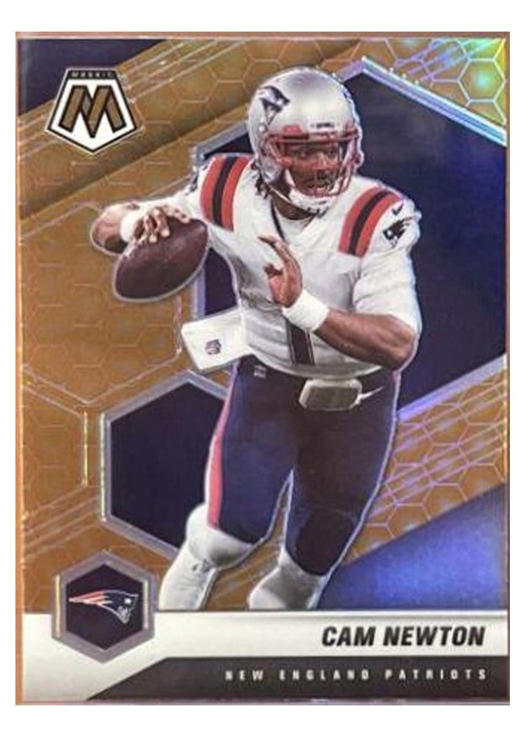 2021 Panini Mosaic Base Set Cam Newton #135 card