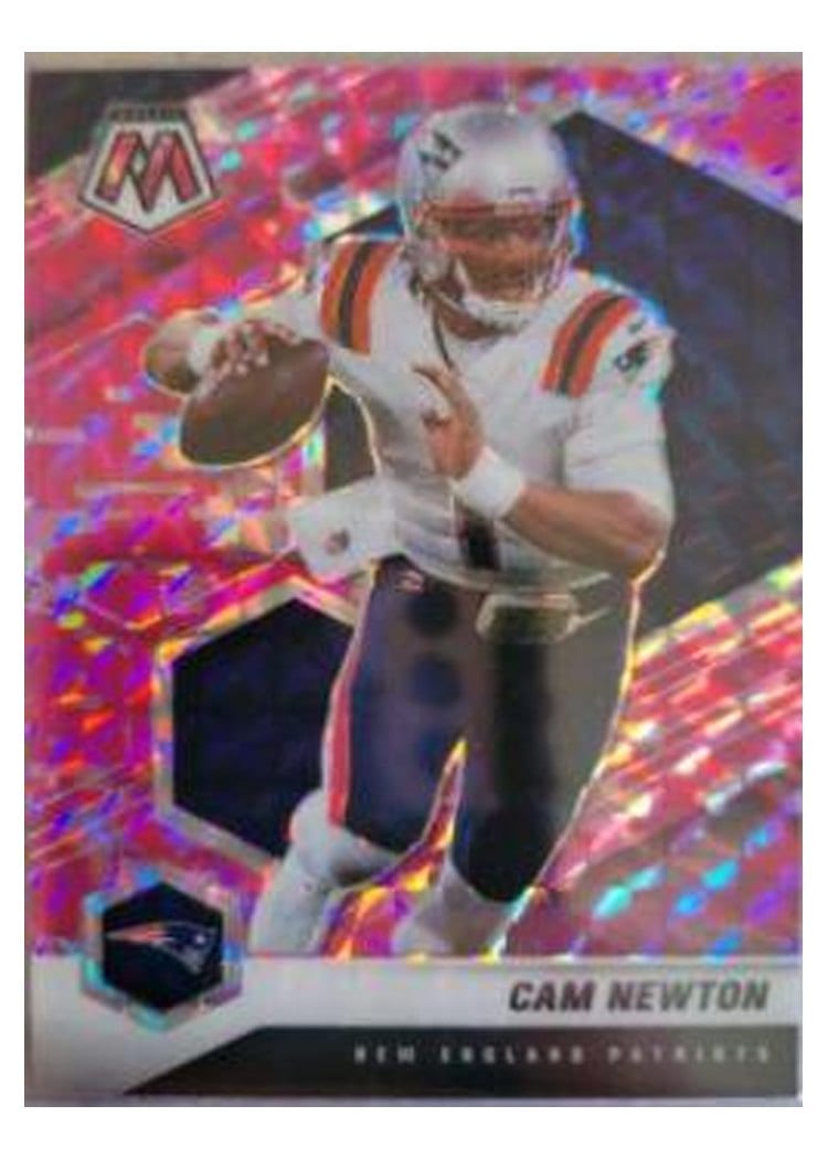 2021 Panini Mosaic Base Set Cam Newton #135 card