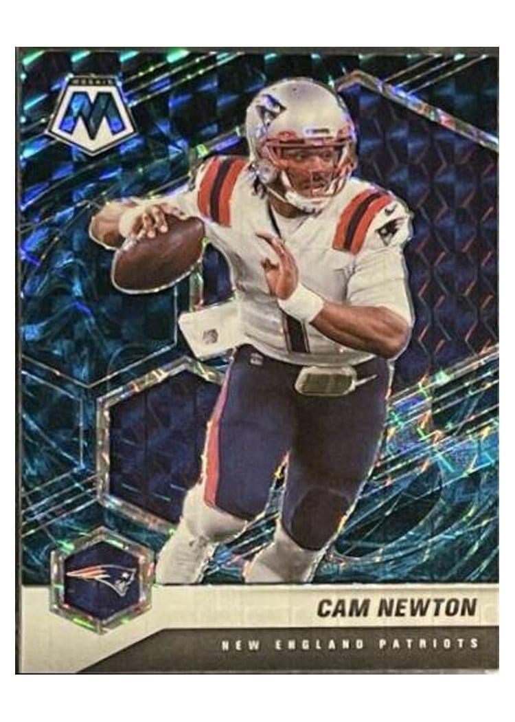 2021 Panini Mosaic Base Set Cam Newton #135 card