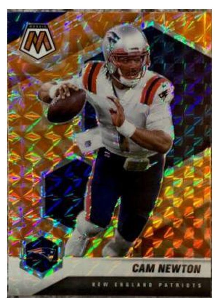 2021 Panini Mosaic Base Set Cam Newton #135 card
