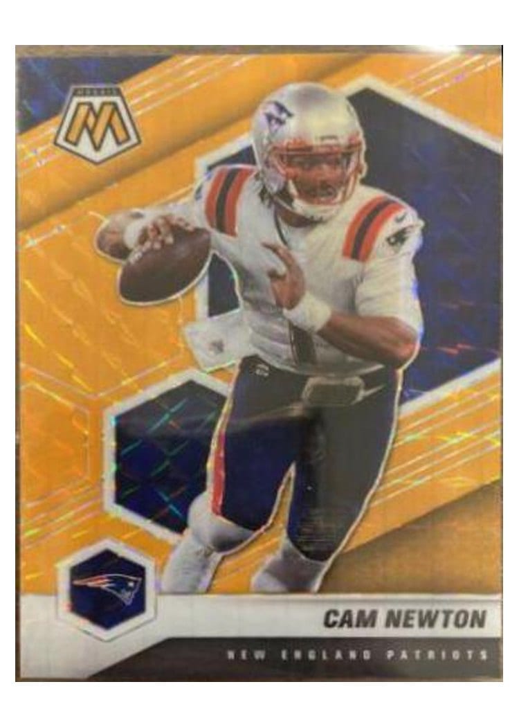2021 Panini Mosaic Base Set Cam Newton #135 card