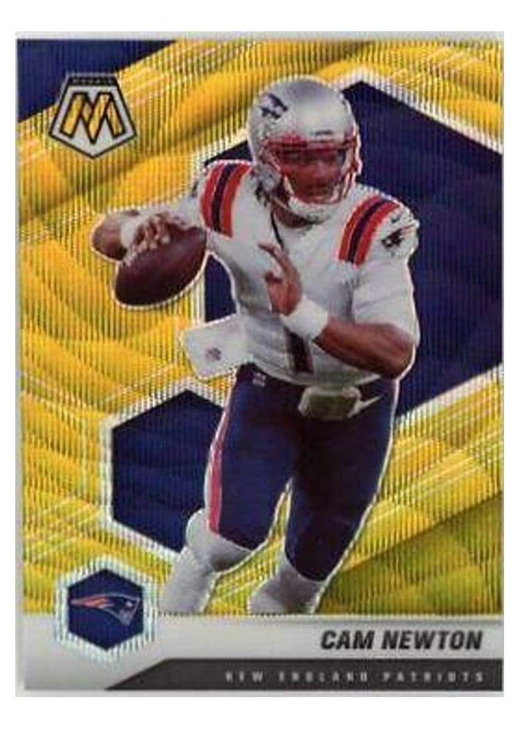 2021 Panini Mosaic Base Set Cam Newton #135 card