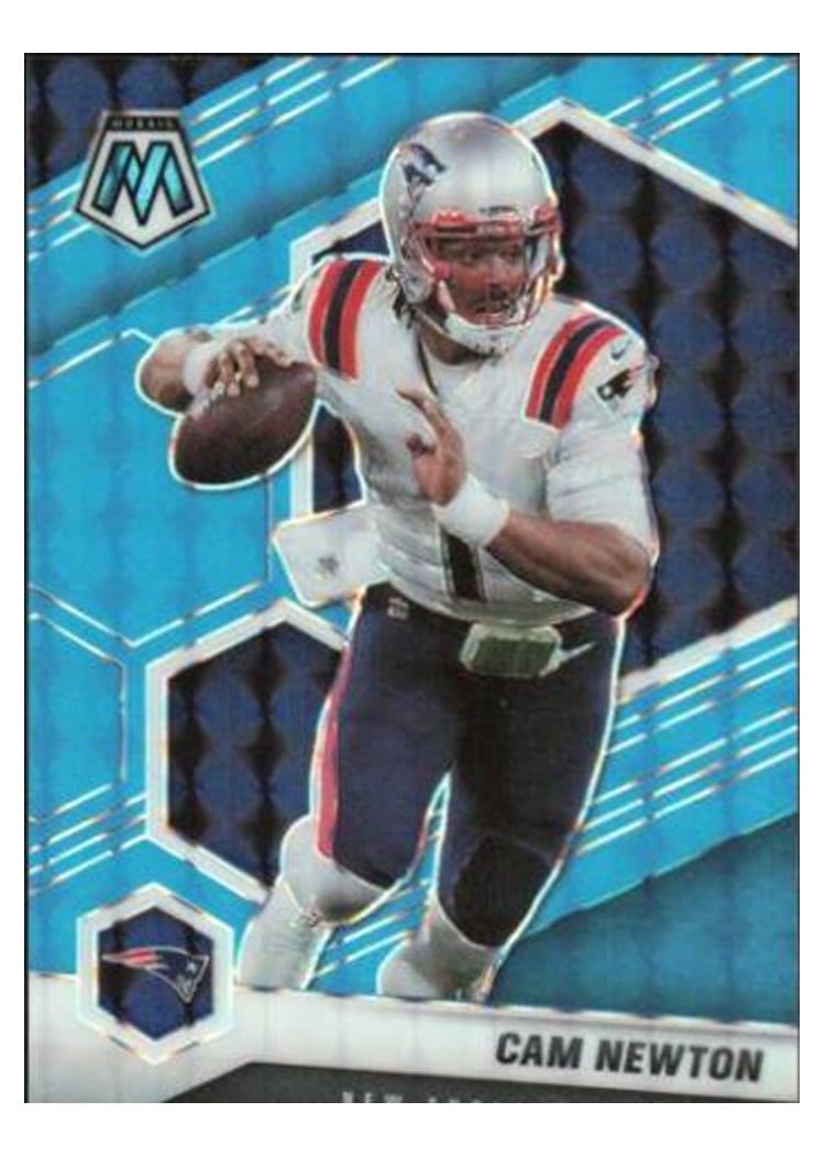 2021 Panini Mosaic Base Set Cam Newton #135 card