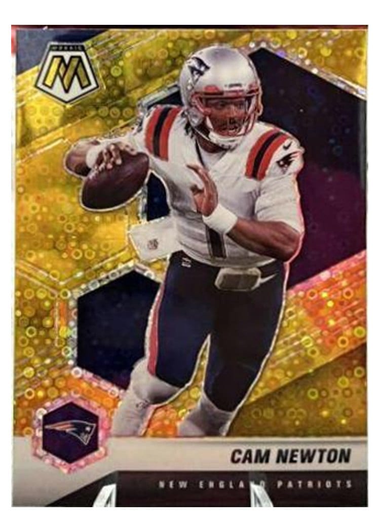 2021 Panini Mosaic Base Set Cam Newton #135 card