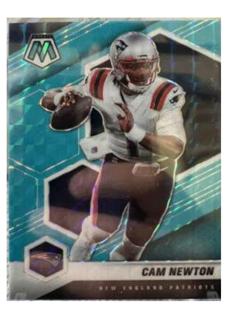 2021 Panini Mosaic Base Set Cam Newton #135 card