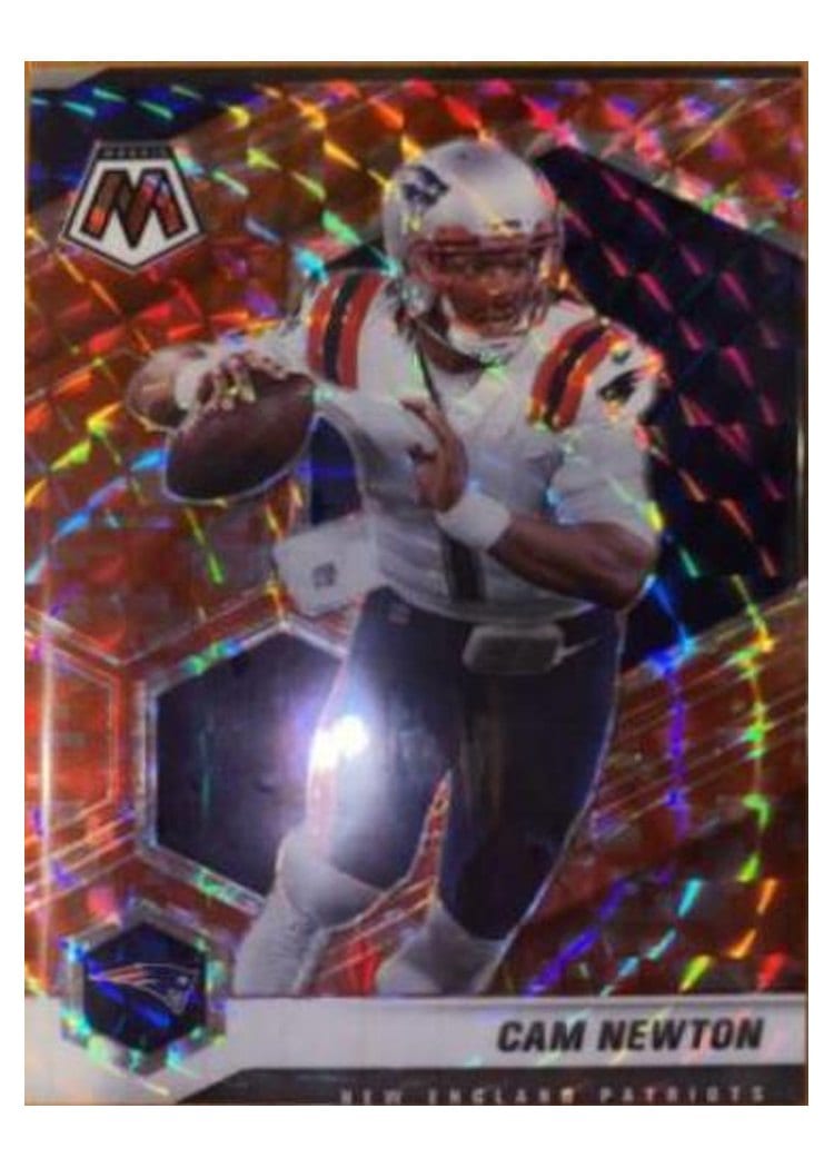 2021 Panini Mosaic Base Set Cam Newton #135 card