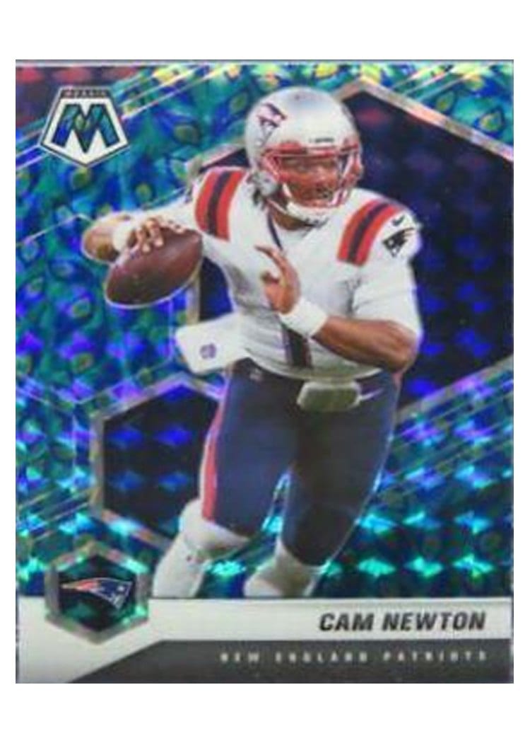 2021 Panini Mosaic Base Set Cam Newton #135 card