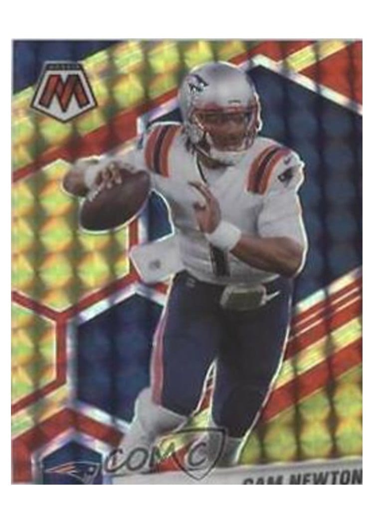 2021 Panini Mosaic Base Set Cam Newton #135 card