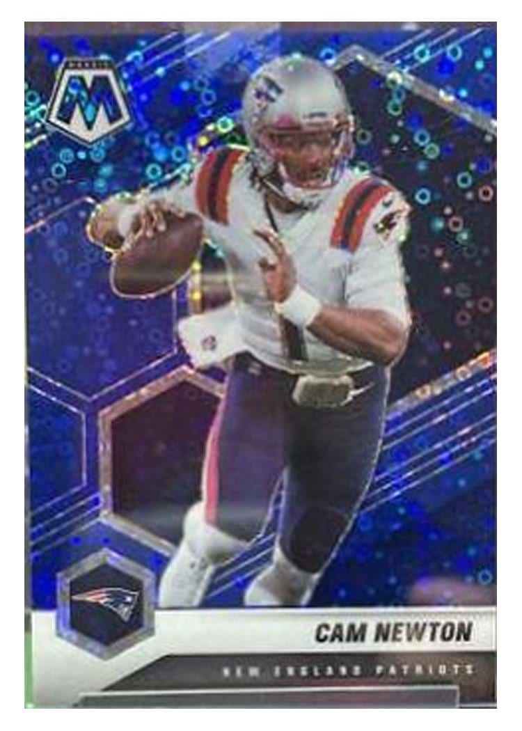 2021 Panini Mosaic Base Set Cam Newton #135 card
