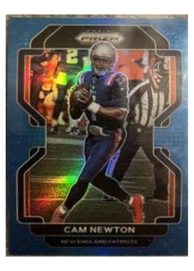 2021 Panini Prizm Base Set Cam Newton #96 card