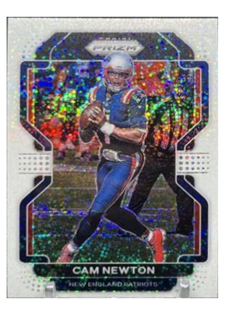 2021 Panini Prizm Base Set Cam Newton #96 card