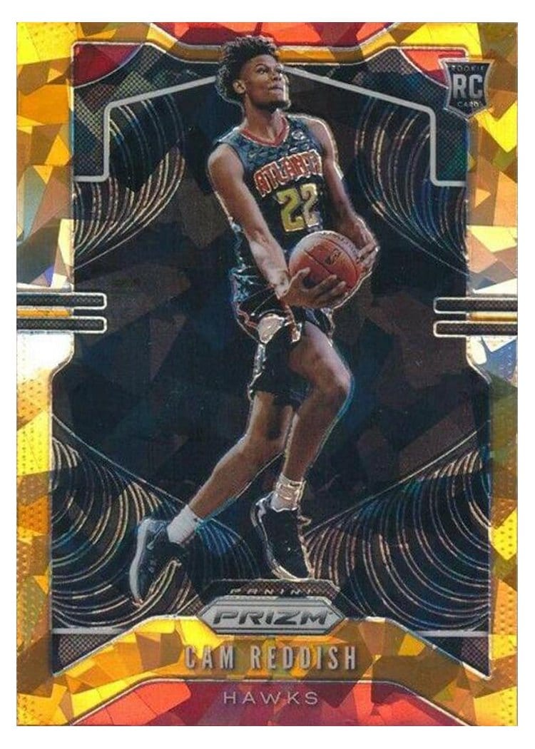 2019-20 Panini Prizm Base Set Cam Reddish Orange Ice Prizm #256 card