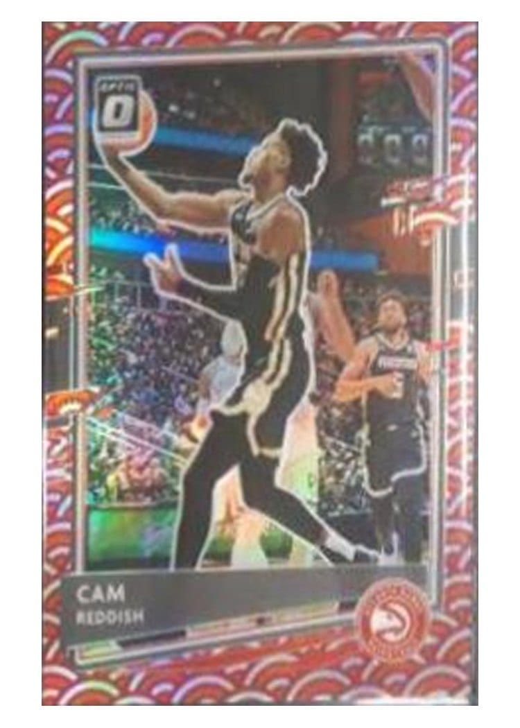 2020-21 Donruss Optic Base Set Cam Reddish #78 card