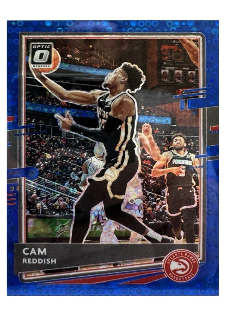 2020-21 Donruss Optic Base Set Cam Reddish Fast Break Blue #78 card