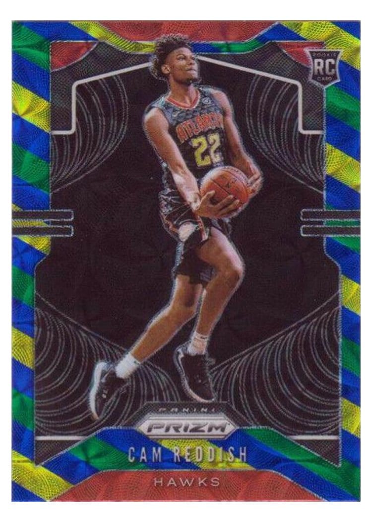 2020-21 Panini Prizm Base Set Cam Reddish Choice Blue, Yellow, Green Prizm #169 card