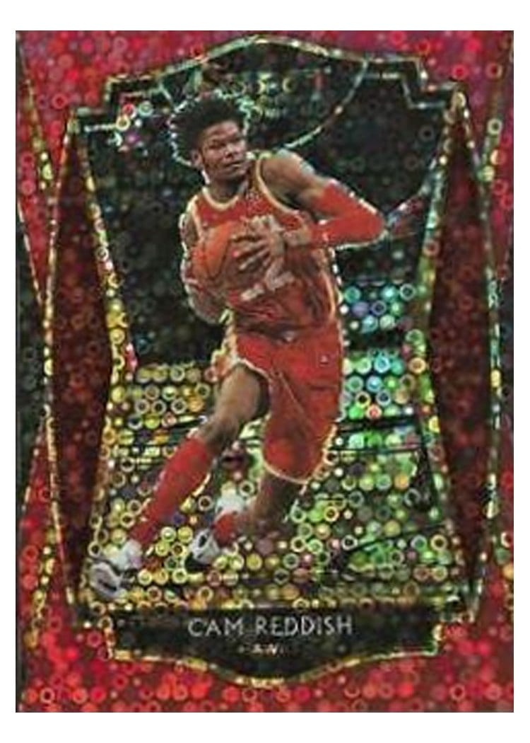 2020-21 Panini Select Base Set Cam Reddish Red Disco Prizm #143 card
