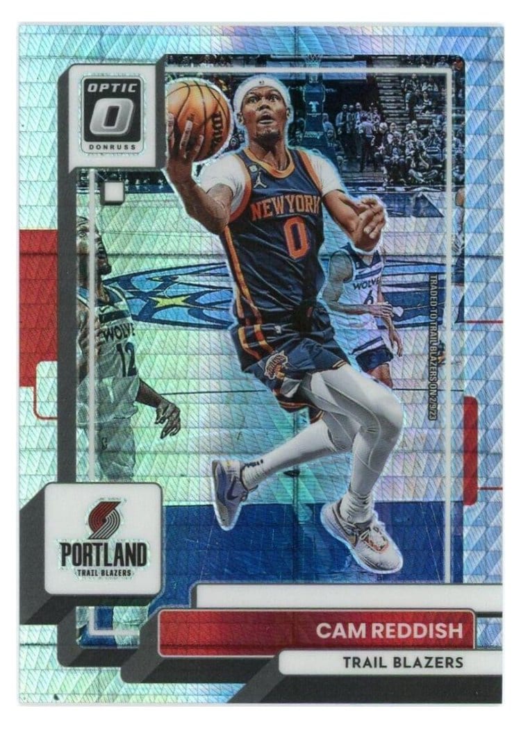 2022-23 Donruss Optic Base Set Cam Reddish #30 card