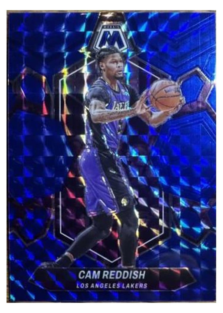 2023-24 Panini Mosaic Base Set Cam Reddish Blue #113 card