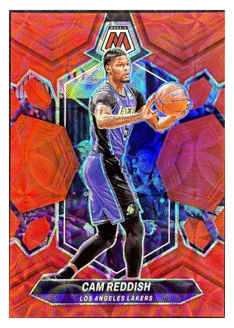 2023-24 Panini Mosaic Base Set Cam Reddish International Red #113 card