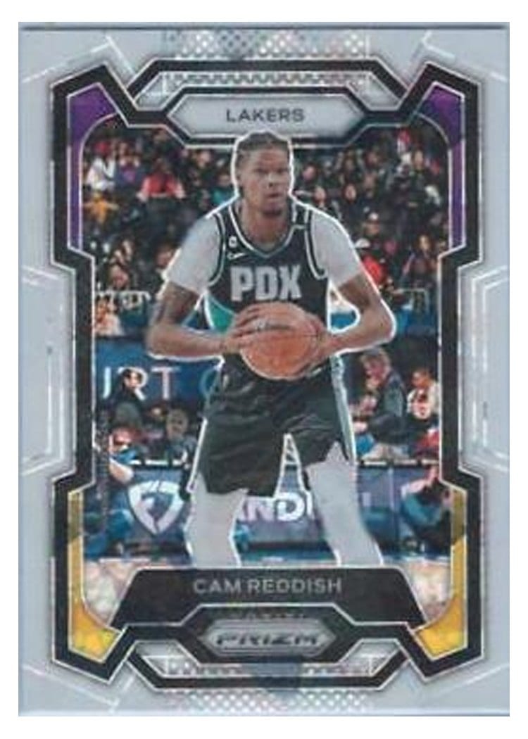 2023-24 Panini Prizm Base Set Cam Reddish White Ice #230 card