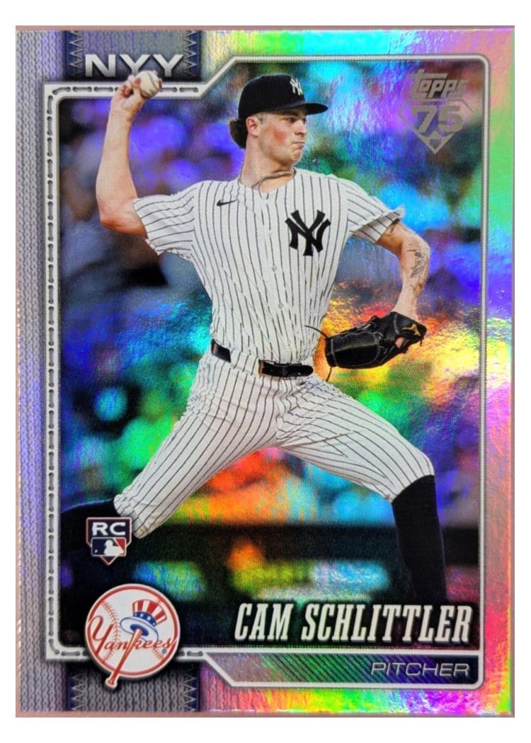 2026 Topps Cam Schlittler #111 card