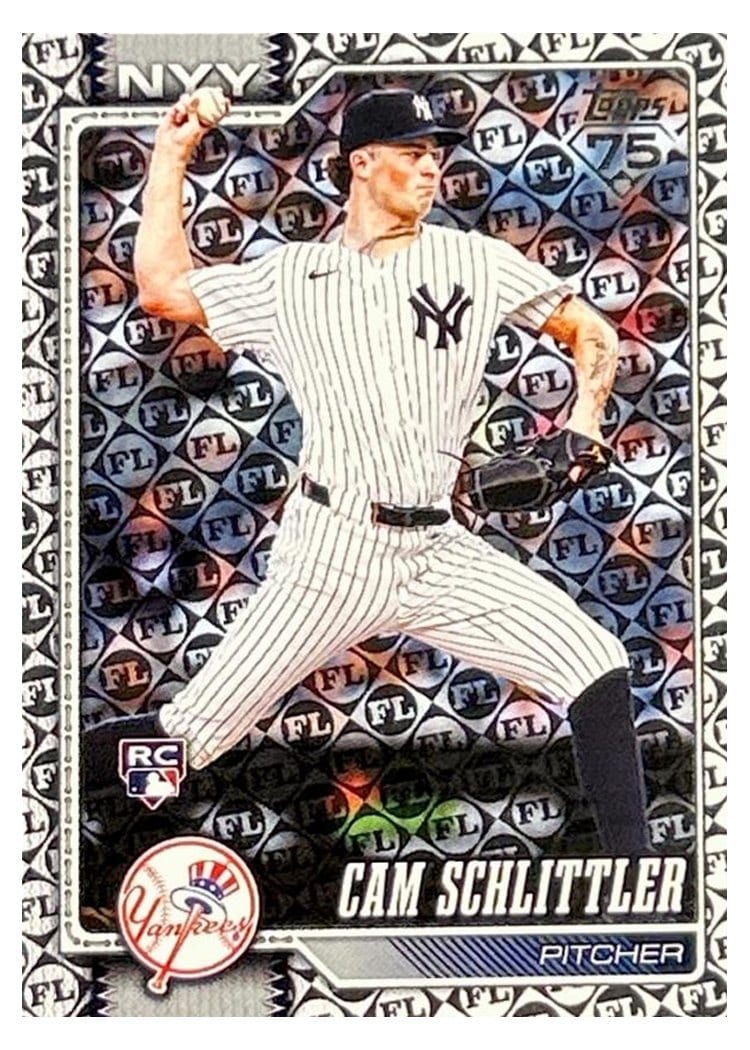 2026 Topps Cam Schlittler #111 card