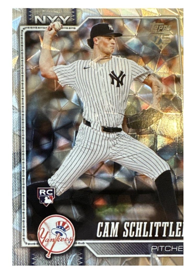 2026 Topps Cam Schlittler #111 card