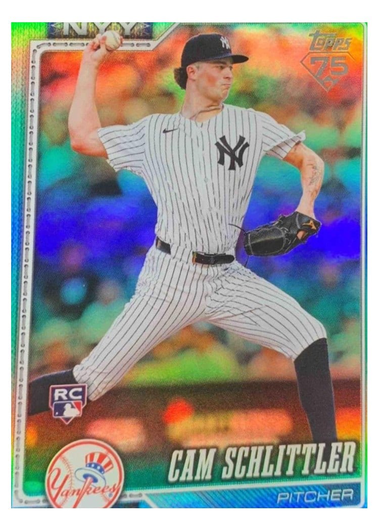 2026 Topps Cam Schlittler #111 card