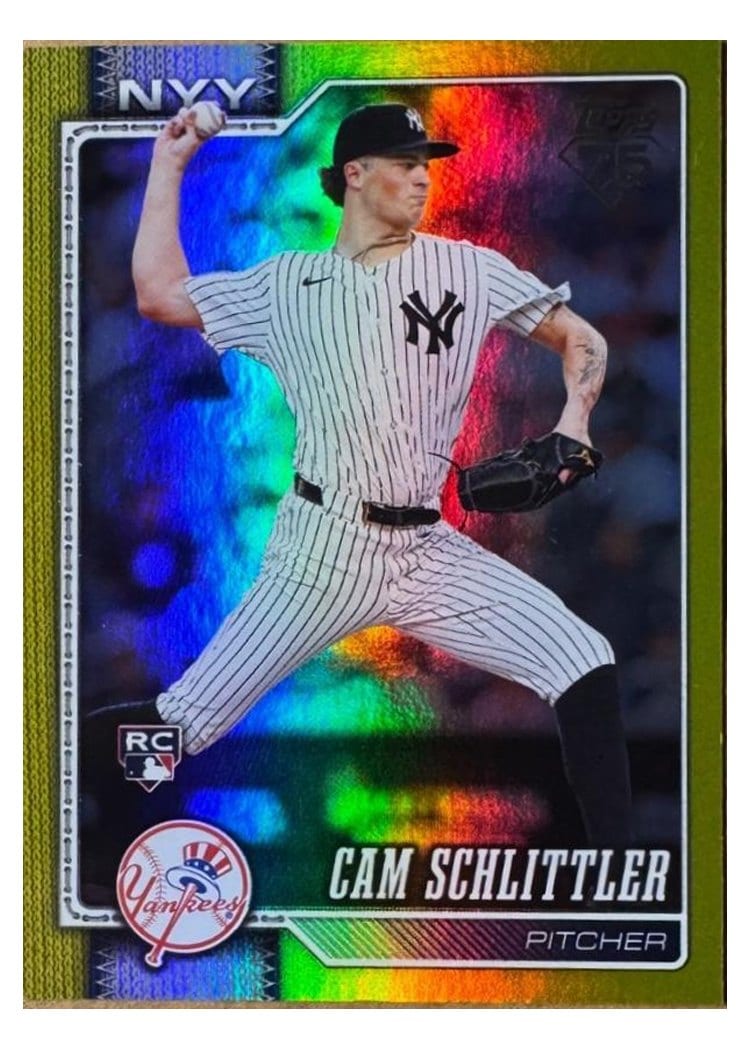 2026 Topps Cam Schlittler #111 card