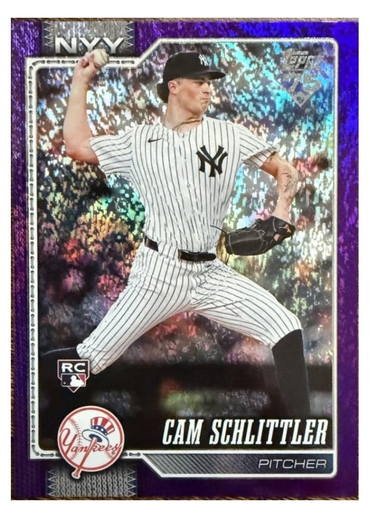 2026 Topps Cam Schlittler #111 card