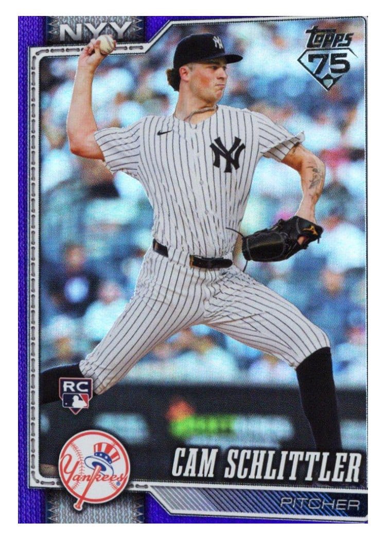 2026 Topps Cam Schlittler #111 card