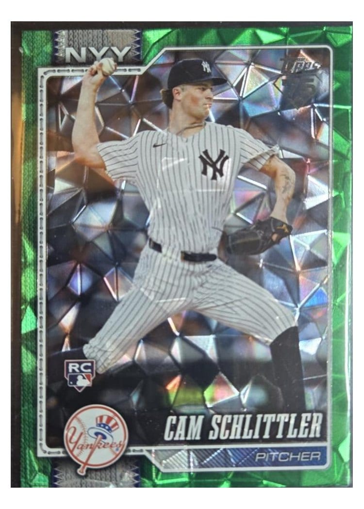 2026 Topps Cam Schlittler #111 card