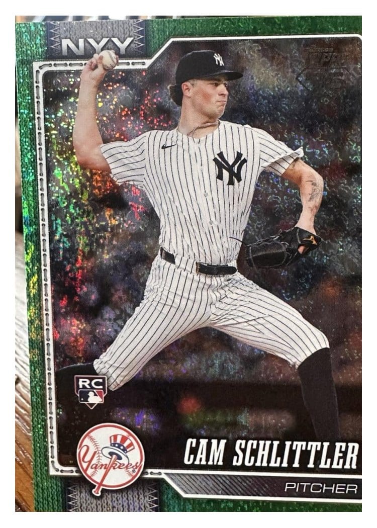 2026 Topps Cam Schlittler #111 card