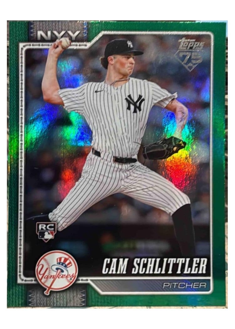 2026 Topps Cam Schlittler #111 card