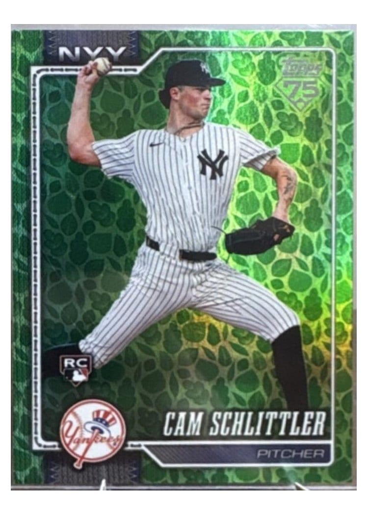 2026 Topps Cam Schlittler #111 card