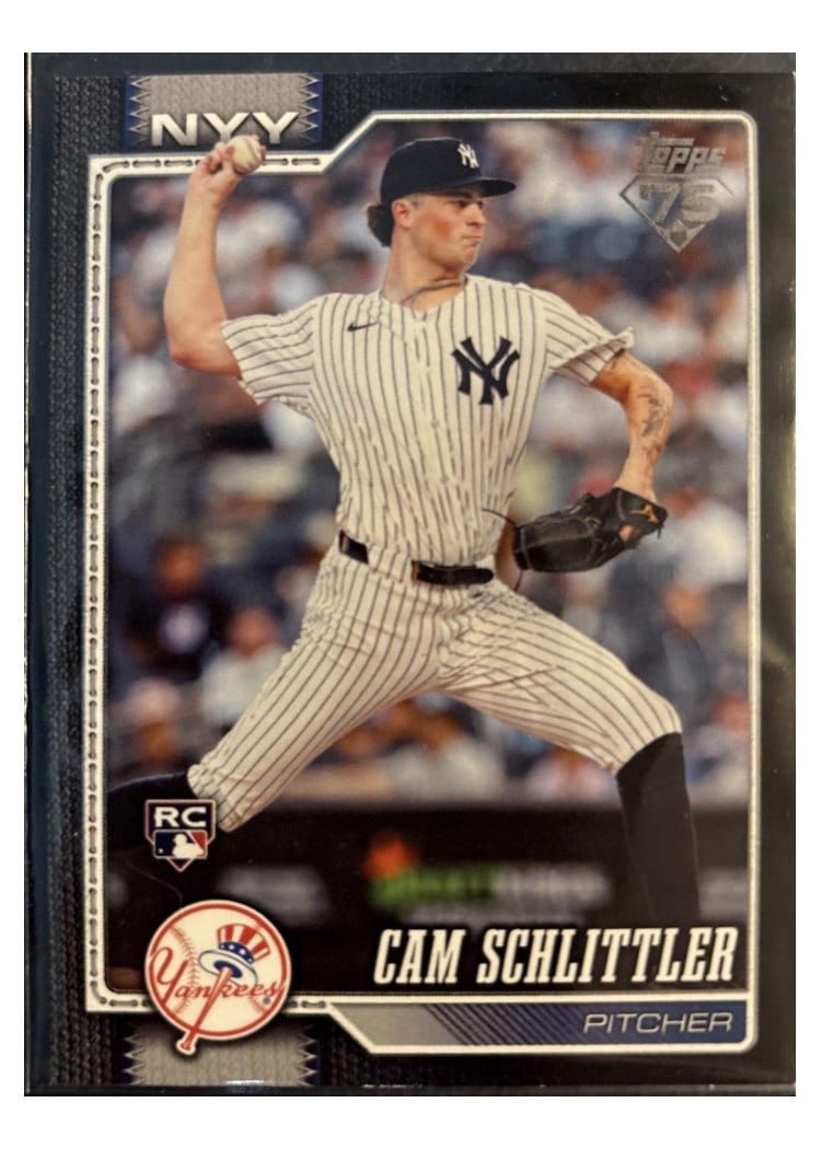 2026 Topps Cam Schlittler #111 card