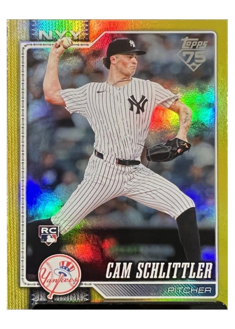 2026 Topps Cam Schlittler #111 card