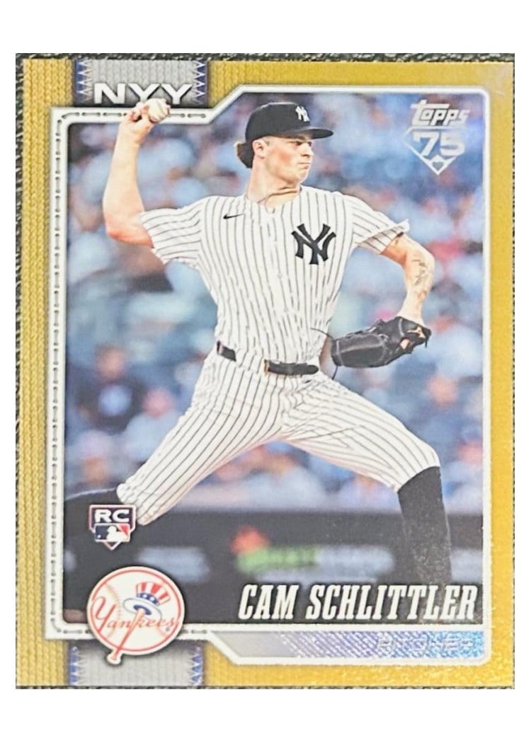 2026 Topps Cam Schlittler #111 card