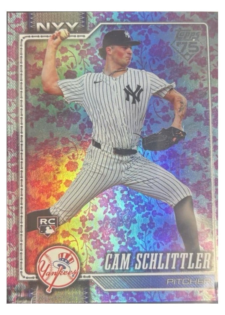 2026 Topps Cam Schlittler #111 card