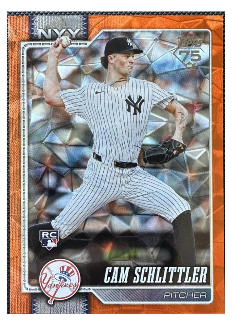 2026 Topps Cam Schlittler #111 card