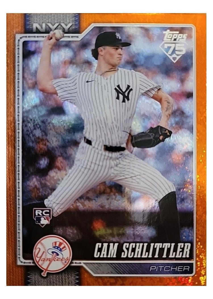 2026 Topps Cam Schlittler #111 card