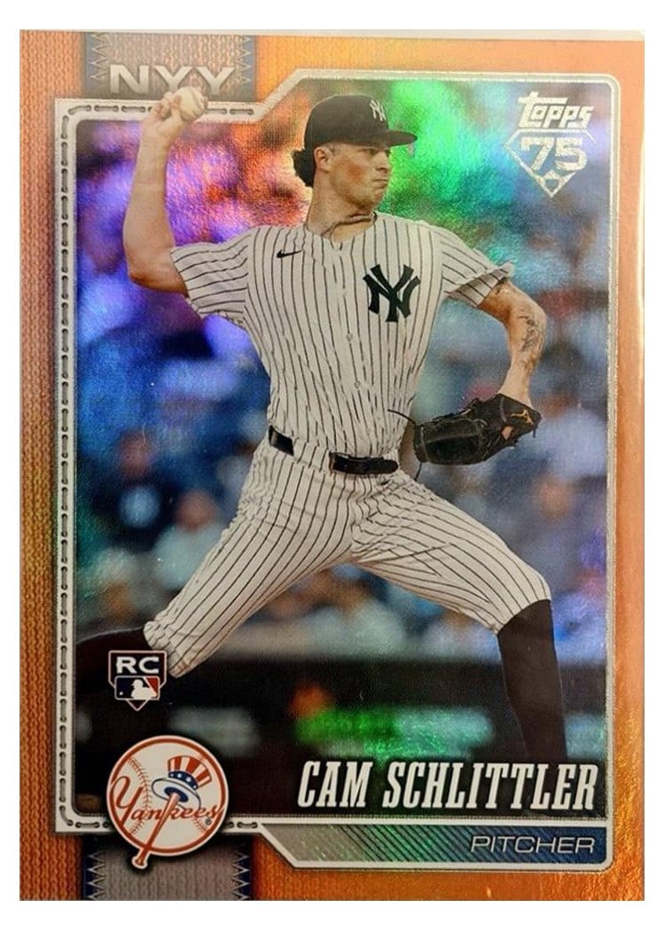 2026 Topps Cam Schlittler #111 card