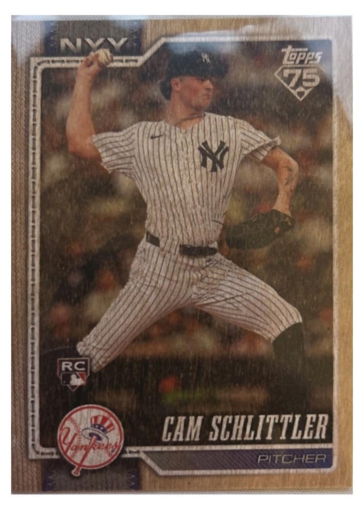 2026 Topps Cam Schlittler #111 card