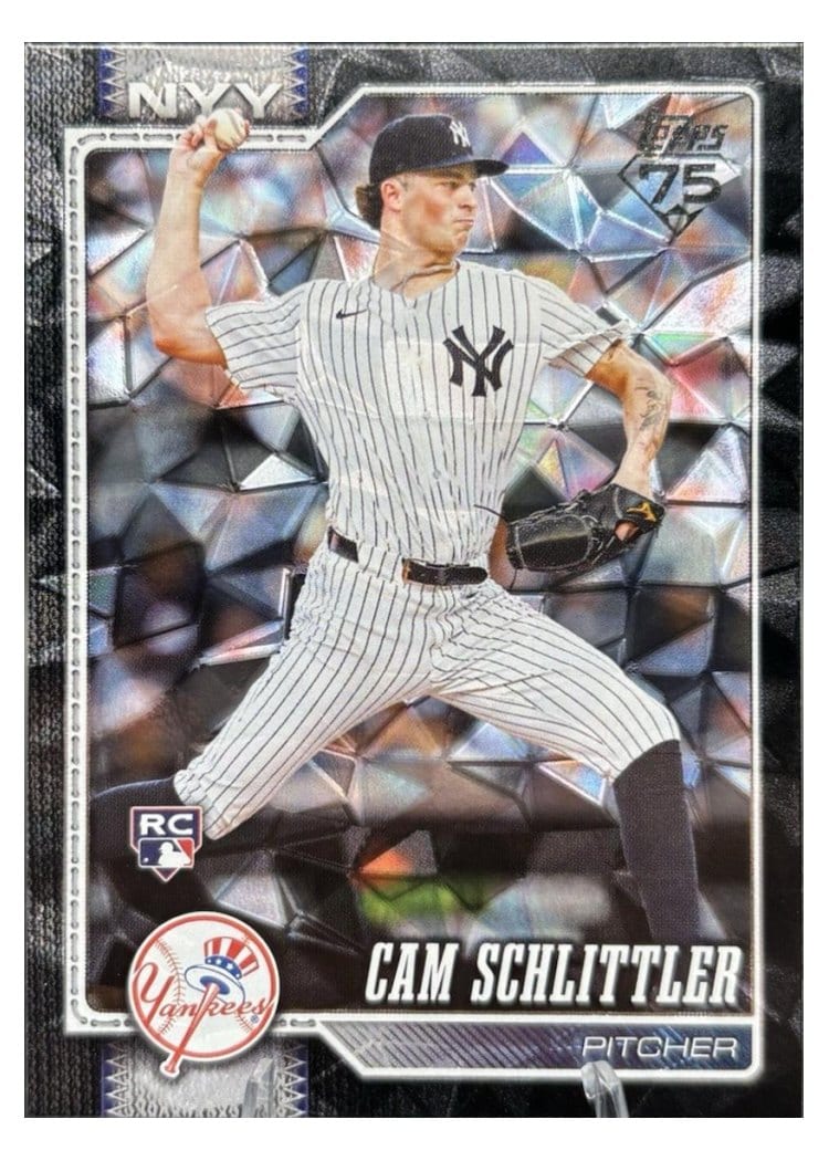 2026 Topps Cam Schlittler #111 card
